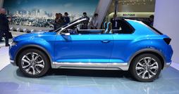 A vászontetős T-Roc concept 2014-ből