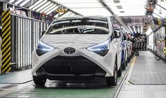 Frissen készült Toyota Aygo a TPCA kolíni üzemében