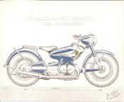 Az 500 köbcentis, váznélküli motor terve