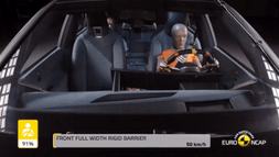 Euro NCAP Crash and Safety Tests of BMW iX 2021 Airbag Deploy.gi