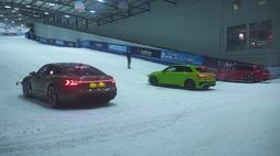 carwow - Quattro 4WD v EV 4WD SNOW DRAG RACE [HJRRvHlvhAI - 1920