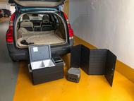 A szett berakodásra kész