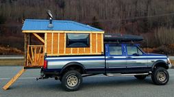Tiny House Built On Bed Of Ford F350
