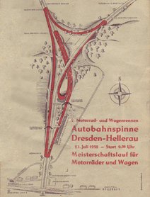 Korabeli reklám az 1952-es versenyről