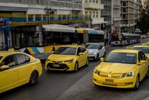 Taxik Görögországban. A kép illusztráció. - Forrás: Getty Images / Bloomberg