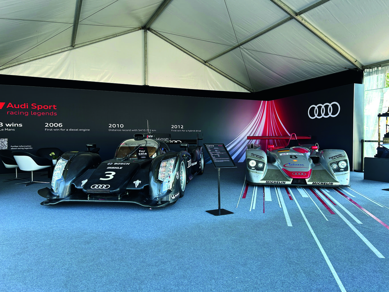 Audi R18, Audi R8