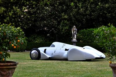 Audi recreated the Auto Union Lucca. Image taken in Lucca, Italy, at the beginning of May 2026.