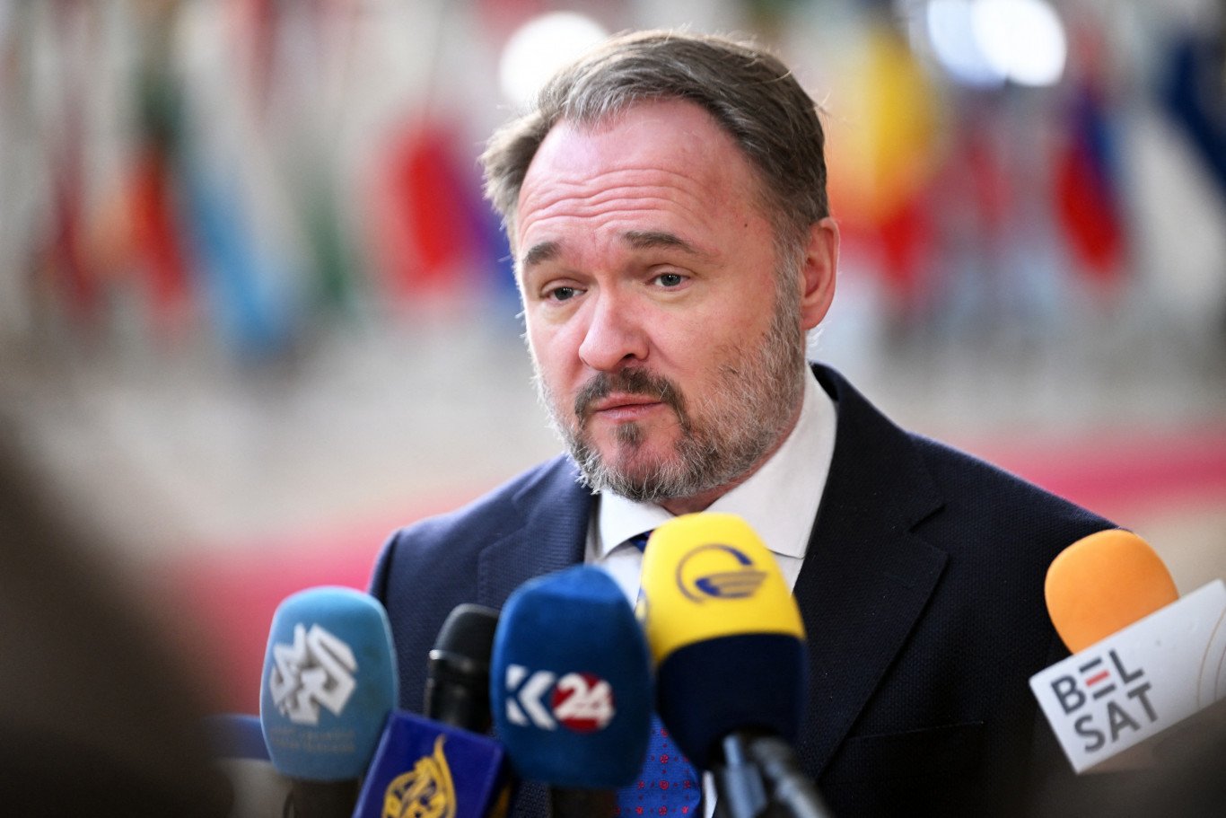 Dan Jørgensen, az Európai Bizottság energiaügyi biztosa, aki a 27 tagállam energiaügyi minisztereinek keddi rendkívüli ülésén nyilatkozott
