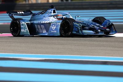LE CASTELLET, FRANCE - APRIL 21: James Rossiter of Great Britain driving the GEN4 Formula E car on track during the Formula E GEN4 Launch at Circuit Paul Ricard on April 21, 2026 in Le Castellet, France. (Photo by Simon Galloway/LAT Images)