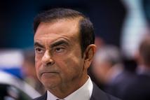 PARIS, FRANCE - OCTOBER 02: Renault CEO Carlos Ghosn speaks to the media during the Paris Motor Show at Parc des Expositions Porte de Versailles on October 2, 2018 in Paris, France. The Paris Motor Show will present the latest models from the world's leading car manufacturers at the Paris Expo Exhibition Center October 4-14. (Photo by Richard Bord/Getty Images)
