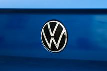 Volkswagen logo is seen on a car in Krakow, Poland on June 13, 2025. (Photo by Jakub Porzycki/NurPhoto via Getty Images)