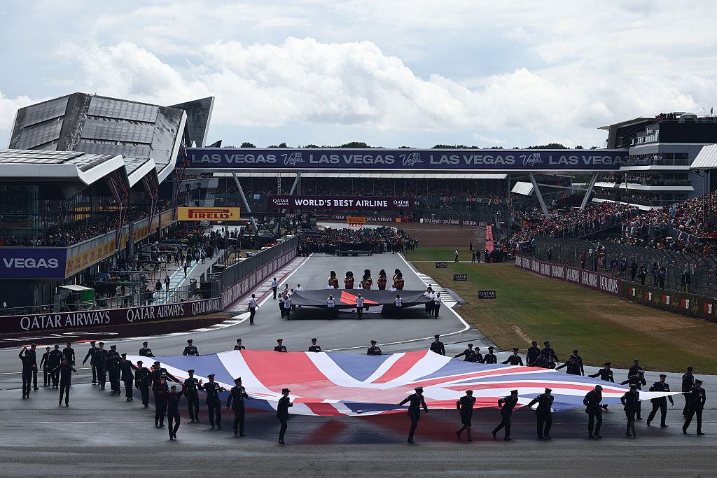 A view ahead of the Formula 1 British Grand Prix at Silverstone Circuit in Northampton, Great Britain on July 6, 2025. (Photo by Jakub Porzycki/NurPhoto via Getty Images)