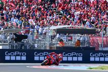 BALATONFOKAJAR, HUNGARY - AUGUST 24: Marc Marquez of Spain riding the Lenovo Ducati (93) during the MotoGP race at Balaton Park on August 24, 2025 near Balatonfokajar, Hungary. (Photo by Gold & Goose Photography/Getty Images)