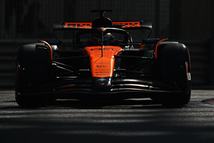 ABU DHABI, UNITED ARAB EMIRATES - DECEMBER 09: Pato O'Ward of Mexico driving the (89) McLaren MCL38 Mercedes on track during F1 Testing at Yas Marina Circuit on December 09, 2025 in Abu Dhabi, United Arab Emirates. (Photo by Rudy Carezzevoli/Getty Images)
