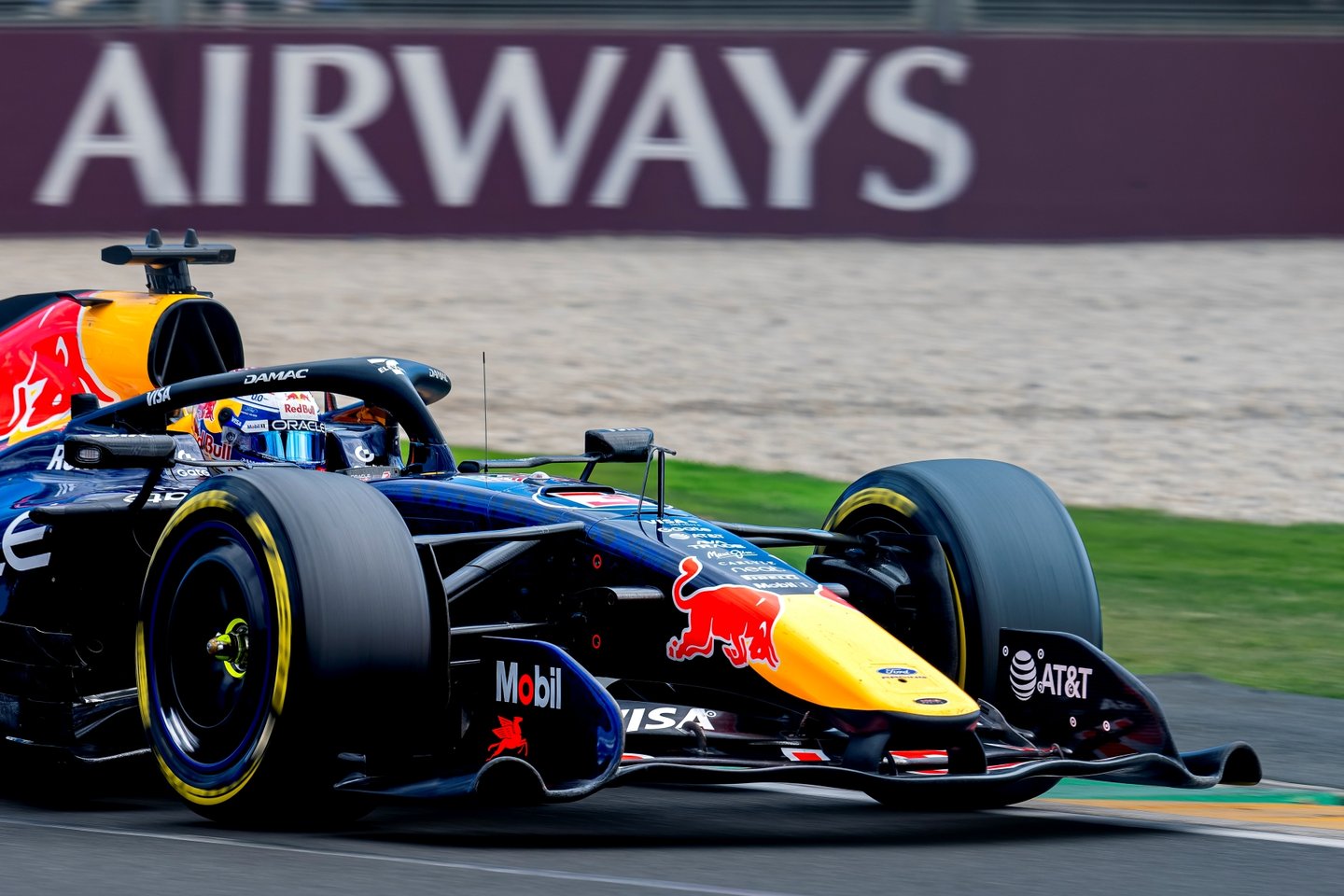 Formula 1 driver Max Verstappen of Oracle Red Bull Racing participates in the Formula 1 Melbourne race at Albert Park in Melbourne, Australia, on March 8, 2025. (Photo by Marcel van Dorst/EYE4IMAGES/NurPhoto via Getty Images)