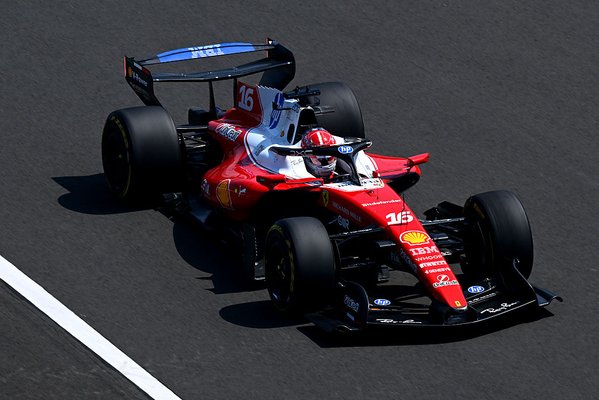 SHANGHAI, CHINA - MARCH 13: Charles Leclerc of Monaco driving the (16) Scuderia Ferrari SF-26 on track during practice ahead of the F1 Grand Prix of China at Shanghai International Circuit on March 13, 2026 in Shanghai, China. (Photo by Mark Sutton - Formula 1/Formula 1 via Getty Images)