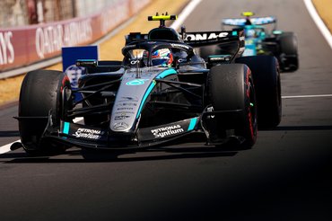 SHANGHAI, CHINA - MARCH 14: Andrea Kimi Antonelli of Italy driving the (12) Mercedes AMG Petronas F1 Team W17 on track during the Sprint ahead of the F1 Grand Prix of China at Shanghai International Circuit on March 14, 2026 in Shanghai, China. (Photo by Sona Maleterova/Getty Images)