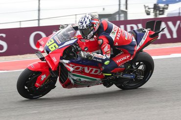 AUSTIN, TEXAS - MARCH 28: Joan Mir of Spain riding the Honda HRC Castrol bike (36) during qualifying ahead of the MotoGP of  United States at Circuit of The Americas on March 28, 2026 in Austin, Texas. (Photo by Gold & Goose Photography/Getty Images)