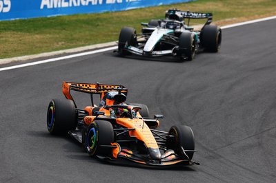SUZUKA, JAPAN - MARCH 29: Oscar Piastri of Australia driving the (81) McLaren MCL40 Mercedes on track during the F1 Grand Prix of Japan at Suzuka Circuit on March 29, 2026 in Suzuka, Japan. (Photo by Clive Mason/Getty Images)