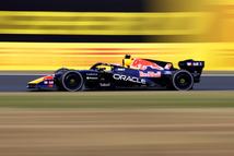 SUZUKA, JAPAN - MARCH 29: Max Verstappen of the Netherlands driving the (3) Oracle Red Bull Racing RB22 Red Bull Ford on track during the F1 Grand Prix of Japan at Suzuka Circuit on March 29, 2026 in Suzuka, Japan. (Photo by Mark Thompson/Getty Images)