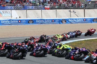 Race Start, Spanish MotoGP Race, 26 April 2026