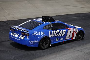 DOVER, DELAWARE - MAY 17: Kyle Busch, driver of the #8 Lucas Oil Chevrolet, drives after an on-track incident during the NASCAR Cup Series All-Star Race at Dover Motor Speedway on May 17, 2026 in Dover, Delaware. (Photo by Sean Gardner/Getty Images)