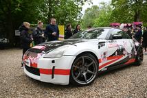 STRATFORD-UPON-AVON, ENGLAND - MAY 16: General view of a Nissan 350 Z during the launch of Xbox's "Forza Horizon 6" at Caffeine and Machine on May 16, 2026 in Stratford-upon-Avon, England. (Photo by Anthony Devlin/Getty Images for Xbox UK)