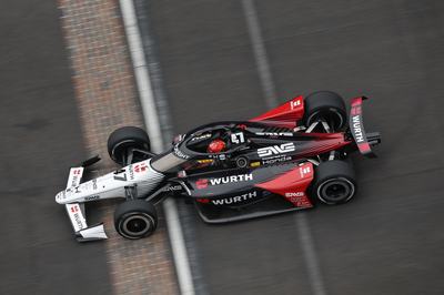 INDIANAPOLIS, INDIANA - MAY 24: #47: Mick Schumacher, Rahal Letterman Lanigan Racing Honda during the NTT INDYCAR Series of the 110th Running of the Indianapolis 500 on May 24, 2026 in Indianapolis, Indiana. (Photo by Michael L. Levitt/Lumen via Getty Images)