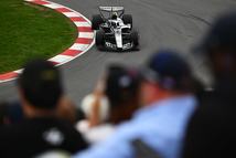 MONTREAL, QUEBEC - MAY 23: Valtteri Bottas of Finland driving the (77) Cadillac F1 Team MAC-26 Ferrari on track during qualifying ahead of the F1 Grand Prix of Canada at Circuit Gilles-Villeneuve on May 23, 2026 in Montreal, Quebec. (Photo by Guido De Bortoli/LAT Images)