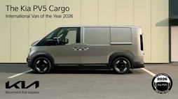 (Photo) Kia PV5 wins the '2026 International Van of the Year'