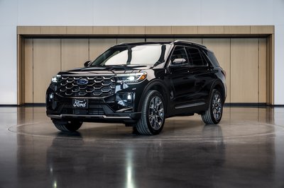 Dozens of Ford employees worked together to create the one-of-a-kind Explorer, which was gifted to Pope Leo XIV from Ford CEO Jim Farley and his wife, Lia, at the end of February.