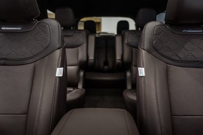 The seat tags feature the Chicago flag.