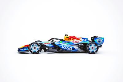 Digital renders of the VCARB 03 in the special livery ahead of the 2026 Barcelona Grand Prix. // VCARB / Red Bull Content Pool // SI202606090405 // Usage for editorial use only //