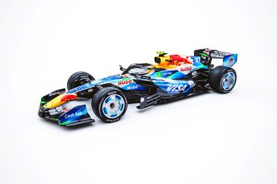 Digital renders of the VCARB 03 in the special livery ahead of the 2026 Barcelona Grand Prix. // VCARB / Red Bull Content Pool // SI202606090415 // Usage for editorial use only //