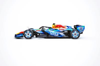 Digital renders of the VCARB 03 in the special livery ahead of the 2026 Barcelona Grand Prix. // VCARB / Red Bull Content Pool // SI202606090416 // Usage for editorial use only //