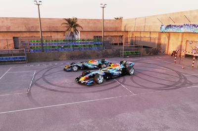 Digital renders of the VCARB 03 in the special livery ahead of the 2026 Barcelona Grand Prix. // VCARB / Red Bull Content Pool // SI202606100060 // Usage for editorial use only //