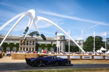 CHICHESTER, ENGLAND - JULY 09: Adrian Newey the former Chief Technology Officer at Red Bull Racing and designer of the RB17 drives the RB17 on a display run during the Goodwood Festival of Speed at Goodwood Motor Circuit on July 09, 2026 in Chichester, England. (Photo by Simon Galloway/Getty Images) // Red Bull Racing / Red Bull Content Pool // SI202607090430 // Usage for editorial use only //