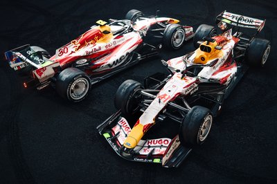 Digital renders of the VCARB 03 in the special livery ahead of the 2026 Japanese Grand Prix. // VCARB / Red Bull Content Pool // SI202603200361 // Usage for editorial use only //