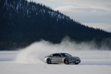 Mercedes-AMG GT 4-TÃ¼rer CoupÃ©: Letzter Wintertest mit Prototypen erfolgreich absolviert Mercedes-AMG GT 4-Door CoupÃ©: Last winter test with prototypes successfully completed